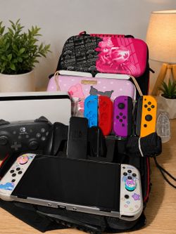 Nintendo Switch Oled with Accessories