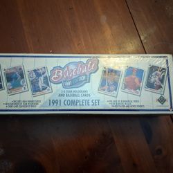 1991 Edition Baseball Cards Unopened 800 Total