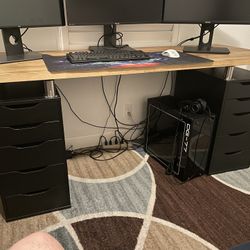 2 alex sale drawers and tabletop