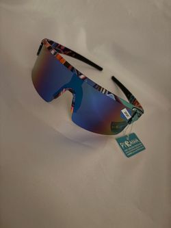 Piranha Graffiti Shield Sports Sunglasses #62189 New with Tags
