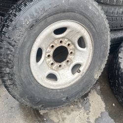 8 Lugs Chevy Spare Wheels 16”