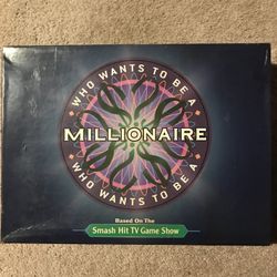 Who Wants To Be A Millionaire Board Game