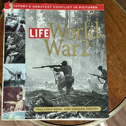 LIFE World War 2 Hardcover Photo Book – Includes Rare & Unseen Photos