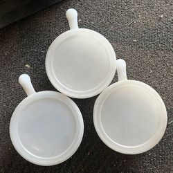 3 Little Glass Bowls 