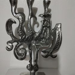 DOM DRUMM ABSTRACT  SCULPTURE - CANDLE HOLDER 15""×10"×4.5"