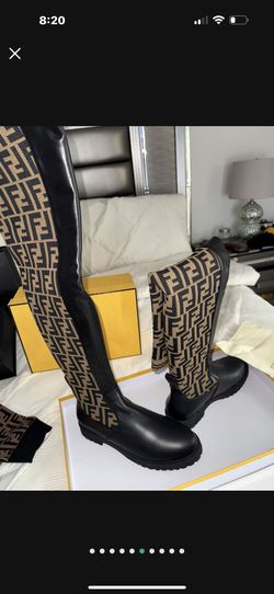 FENDI BOOTS & DRESS
