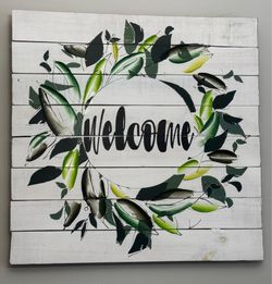 Welcome Wall Decor