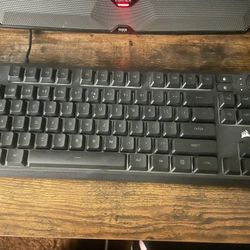 Like New Corsair K55 TKL Gaming Keyboard 