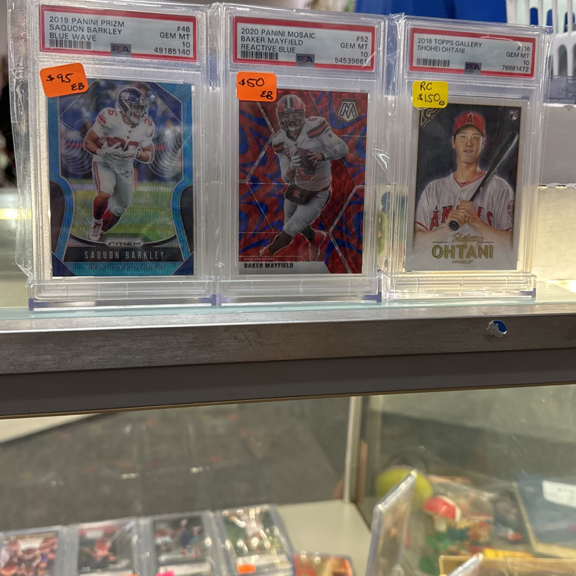 Barkley Graded 10 BAKER MAYFIELD 10 Shohei Ohtani 10 Rc