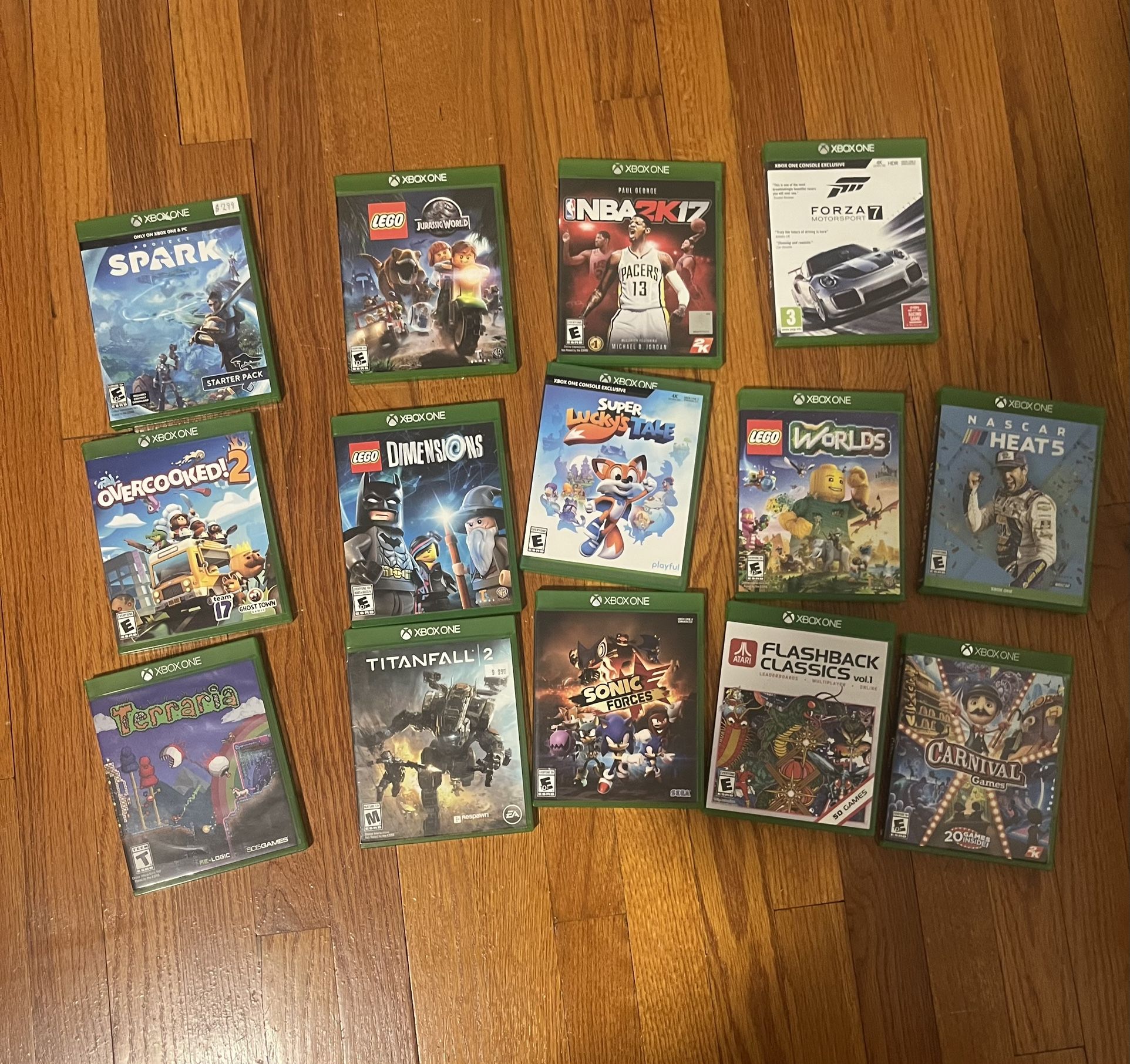 Variety of Xbox One S games