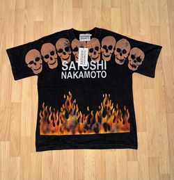 Satoshi Nakomoto Shirt Size Large