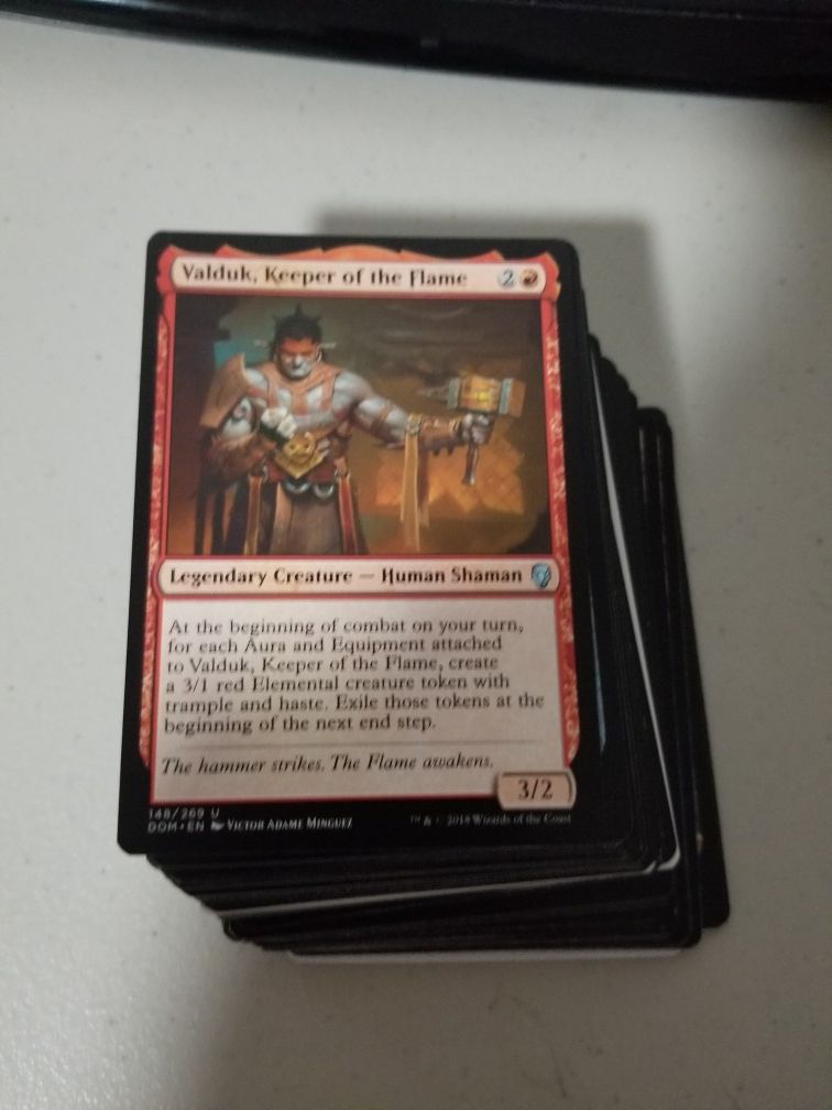 Valduk, Keeper of the Flame budget command edh mtg deck magic the gathering card