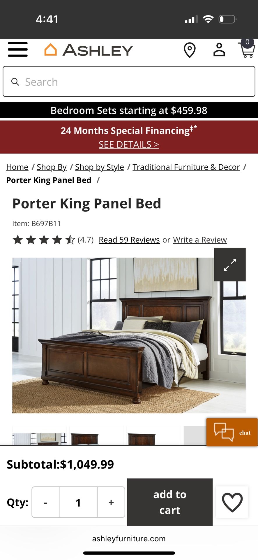 King Size Bed Frame
