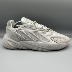 New Men's Adidas Originals Ozelia Sneakers (White/Pearl White/Grey) 