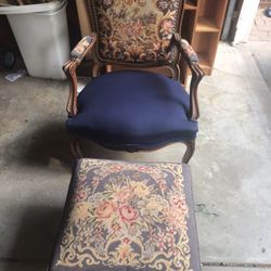 Chair & Ottoman