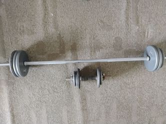 Weight and barbells