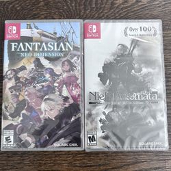 Switch 2 Game Nier Automata Yorha X Fantasian Neo Action RPG Fantasy Square Enix
