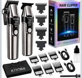 Wireless Hair Clippers Set-PLZ READ DESCRIPTION!