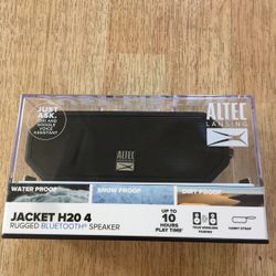 Altec Jacket H20 4 Bluetooth Speaker Floats in Water Everything Proof  Brand New 