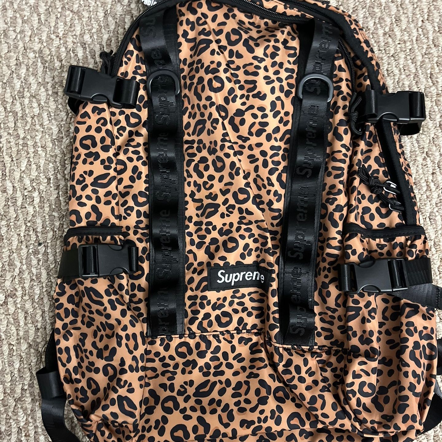 スケートボード 2020aw supreme leopard backpack 2020aw supreme leopard backpack