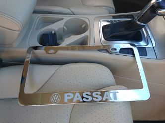 Passat License Plate Frame Chrome