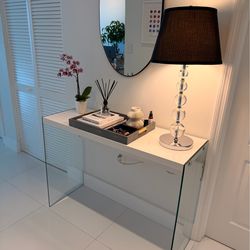 Oliver & James Markus Glass Table