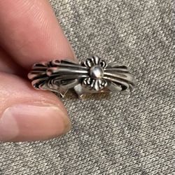 Chrome Hearts Baby Floral Ring