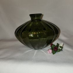 Vintage Empoli Glass Vase