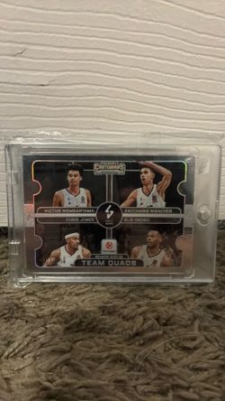 Wembanyama, Chris Jones zaccharie  elie Europe league team quads/199