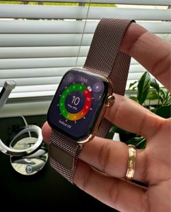 Apple Watch Gold Stainless Steel Milanese Loop
