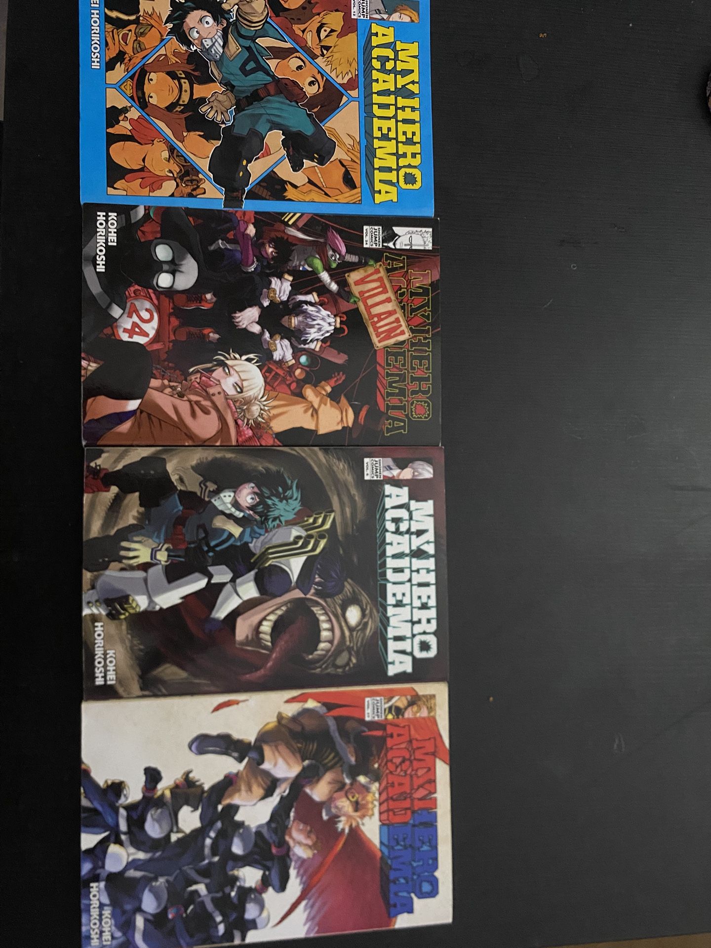 MHA manga books