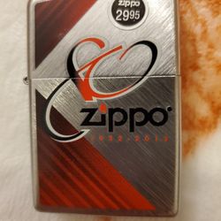 Zippo 80th Anniversary Herringbone Sweep lighter