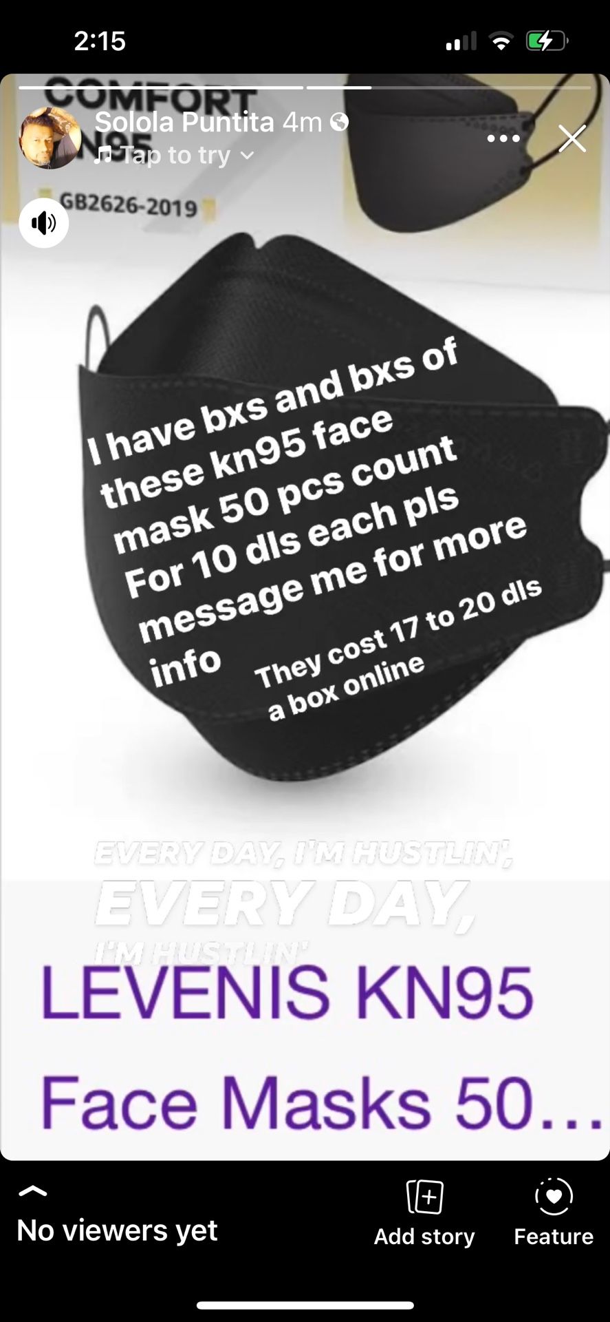 Km95 Face Masks 50pc Count