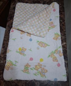 Vintage Quilted Baby Blanket