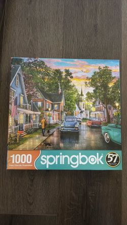 Springbok Blissful Borough 1000 pieces