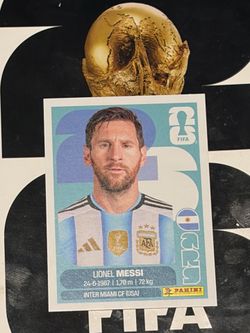 Lionel Messi Panini Sticker