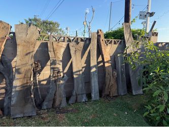 Wood slabs
