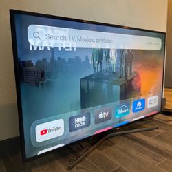 55” Samsung 4k LED UHD Smart tv with Roku