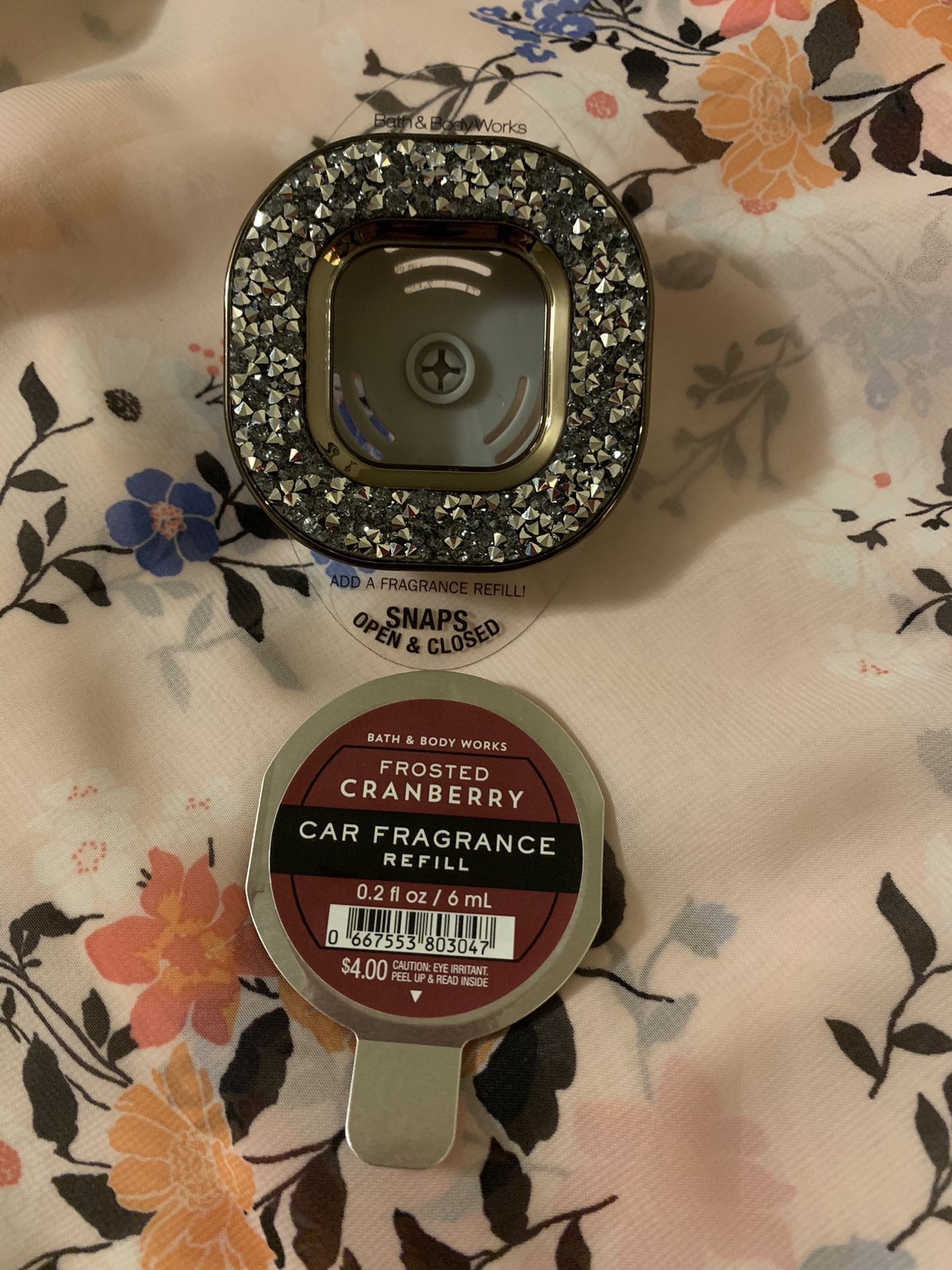 Bath and Body Works Car Fragrance Clip and Refill