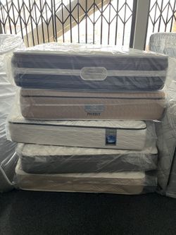 Full Mattress $200!! $10 Down Take Now!! Clearout!!