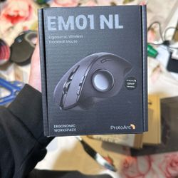 Protoarc Ergonomic Wireless Trackball Mouse 