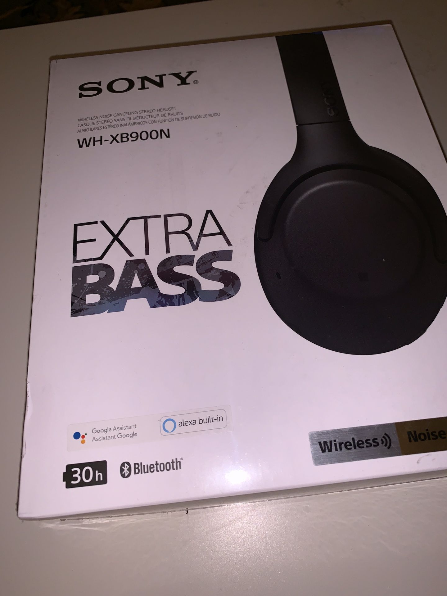 SONY WH-XB900N Extra Bass Wireless Headphones