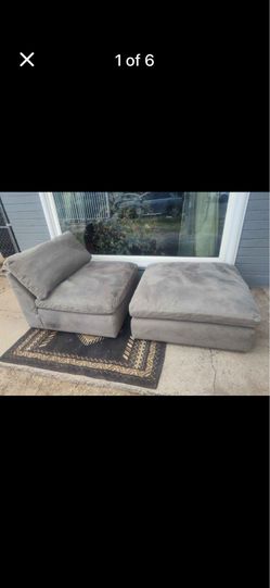 Modular Cloud Sofa in Gray