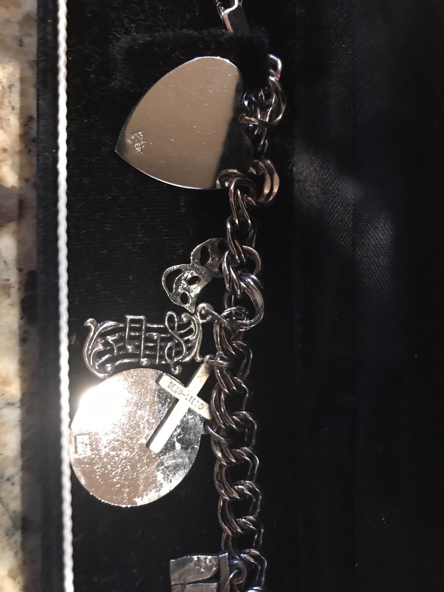 Sterling Silver Charm Bracelet