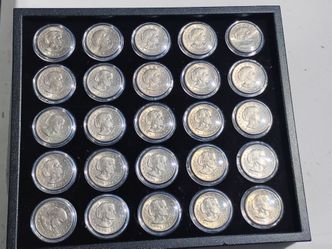 Dollar coins Susan B Anthony 1979