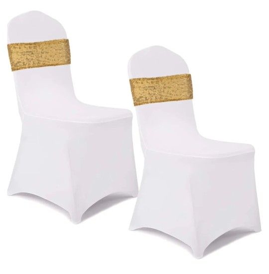 49 Sequin Chair Sashes