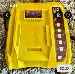 Fast Charger For Ryobi 40-Volt Li-Ion Compact Battery  NEW!
