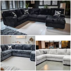 Fabric Livingroom Furniture Sectional Couches Sofa 🛋 