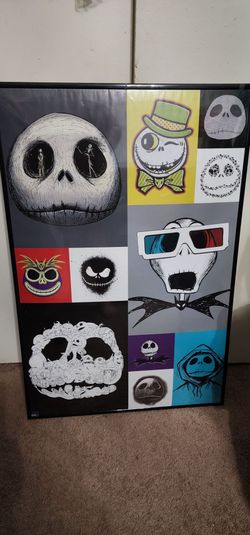 Disney Nightmare before christmas poster
