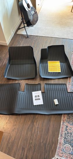 TESLA MODEL 3 INTERIOR LINERS BRAND NEW + FREE JACK PADS & FREE MODEL 3 CAR COVER